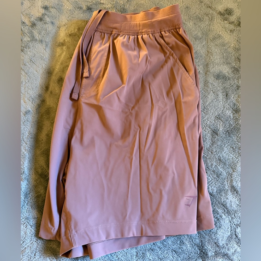 Gymshark Mauve/Rose Studio Shorts
